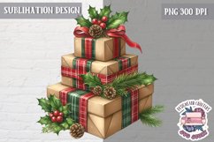 Christmas Farm Fresh Sublimation PNG Cozy Winter Clipart Product Image 1