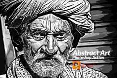 Abstract Art Photoshop Action Product Image 1