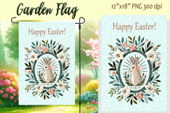 Easter Garden Flag Sublimation |Religious sublimation design Product Image 1