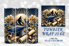 Class of 2024 Sublimation | Graduation tumbler wrap designs Product Image 1