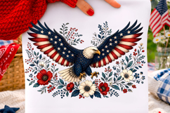4th of July PNG t-shirt design PNG Product Image 1