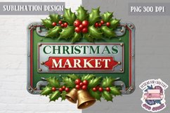 Christmas Farm Fresh Sublimation PNG Cozy Winter Clipart Product Image 1