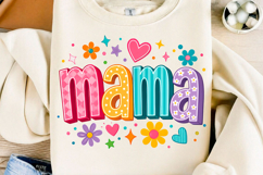 Boho Floral Mama Mother's Day PNG Product Image 1