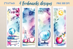 Back to school bookmark designs BUNDLE |Printable book craft Product Image 17