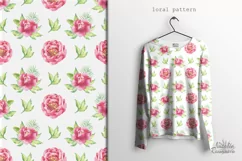 Watercolor Peonies set - Free Design of The Week Product Image 7