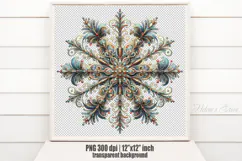 Christmas snowflakes clipart|Cute Winter flower shirt design Product Image 1