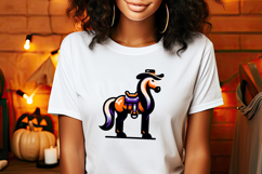 Cute Halloween horse clipart | Abstract shirt designs png Product Image 1