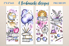 Back to school bookmark |Printable bookmark|Cute Book craft Product Image 1