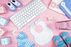 Baby Nursery Mom Blog Hero Header Mockup Styled Stock Photo Product Image 1