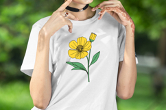 Wild flower buttercup clipart |Vintage Summer flower graphic Product Image 4