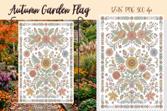 Fall Garden Flag Sublimation BUNDLE | Autumn garden designs Product Image 14