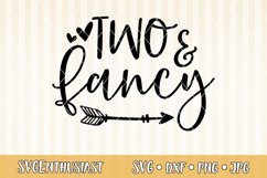Two fancy SVG cut file Product Image 1