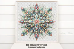 Christmas snowflakes clipart|Cute Winter flower shirt design Product Image 1