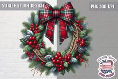 Christmas Farm Fresh Sublimation PNG Cozy Winter Clipart Product Image 1