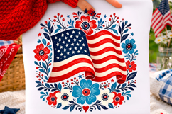 4th of July PNG t-shirt design PNG Product Image 1