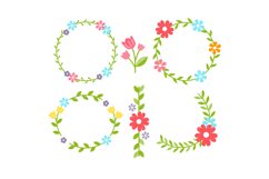 Spring Flower Wreaths Product Image 1