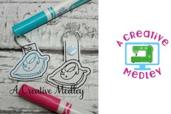 Doodle It Princess Shoe Keyfob Product Image 1