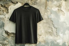 Gildan Black T-shirt Mockup Product Image 1