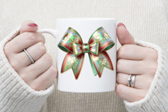 Christmas coquette bows designs BUNDLE | Iridescent bow png Product Image 11
