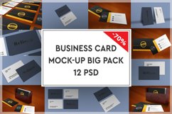 Business Card Mock-up Big Pack #1 Product Image 1