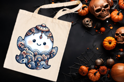 Cute Halloween ghost clipart png | Funny girl shirt designs Product Image 3