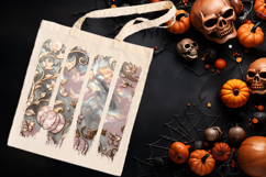 Halloween brush strokes t shirt designs BUNDLE|Cute fall png Product Image 15