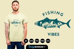 Fishing Vibes for T-Shirt Design Product Image 1