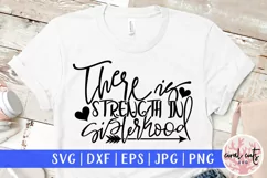 There is strength in sisterhood - Women Empowerment SVG Product Image 1