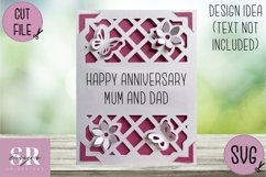 3D Birthday card blank insert design| Paper cutting |Cricut Product Image 4