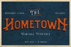 Hometown Vintage Typeface - Free Font of The Week Product Image 1