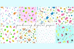 Gardening Digital Paper.Gardening Seamless Patterns Product Image 1