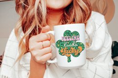 Feeling Kinda Lucky St Patricks Day Sublimation Cut file Product Image 2