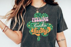 Feeling Kinda Lucky St Patricks Day Sublimation Cut file Product Image 4