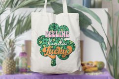 Feeling Kinda Lucky St Patricks Day Sublimation Cut file Product Image 6