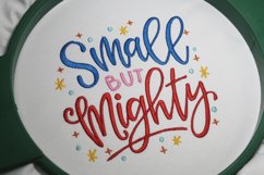 Small but Mighty - bright embroidery, 3 sizes. Product Image 5
