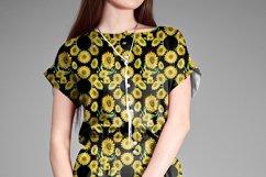 6 seamless patterns with hand drawn watercolor illustrations Product Image 2