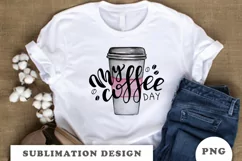 Coffee Sublimation Design Download Instant Png File Product Image 4