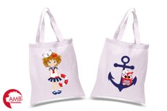 Sailor Kids cliparts, Nautical Kids cliparts AMB-893 Product Image 2