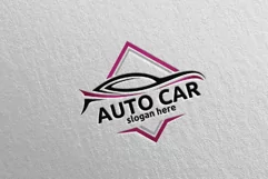 Auto Car Logo for Sport Cars, Rent, wash or Mechanic 6 Product Image 4