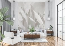 Wall mockup - Wallpaper mockup - Living room Product Image 4