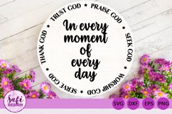 In Every Moment Round - SVG DXF EPS PNG Product Image 2