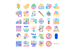 Collection of business, science, and industry icons Product Image 1