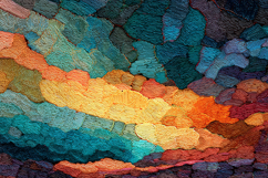 Colorful Abstract Mosaic Texture Product Image 1