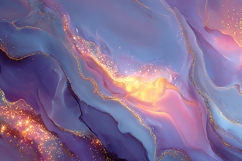 Purple Gold Marble Abstract Texture Product Image 1