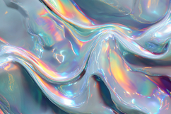 Vibrant Holographic Liquid Chrome Product Image 1