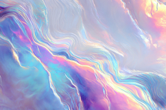 Iridescent Blue and Pink Pastel Sky Product Image 1