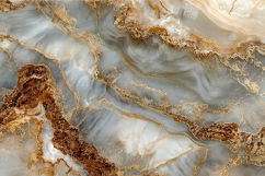 Blue Gold Marble Luxury Texture Product Image 1