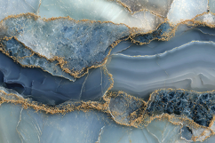 Elegant Blue Gold Marble Texture Bundle Product Image 1