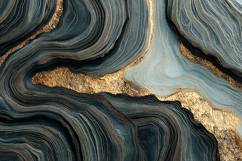 Dark Teal Gold Marble Art Bundle Product Image 1