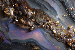 Purple Gold Crystal Marble Art Bundlepurple marble texture, Product Image 1